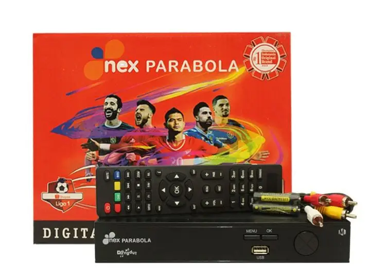 Daftar siaran Paket Nex Parabola