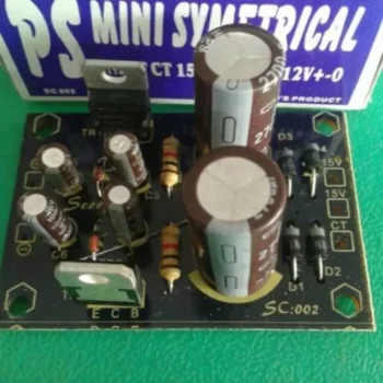 cara membuat power supply untuk tone control